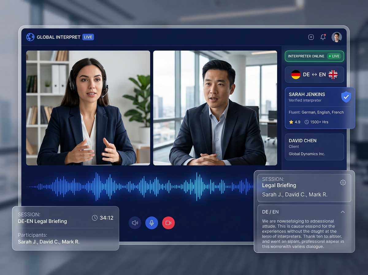 Real-Time Language Interpretation — Verified Interpreter Online